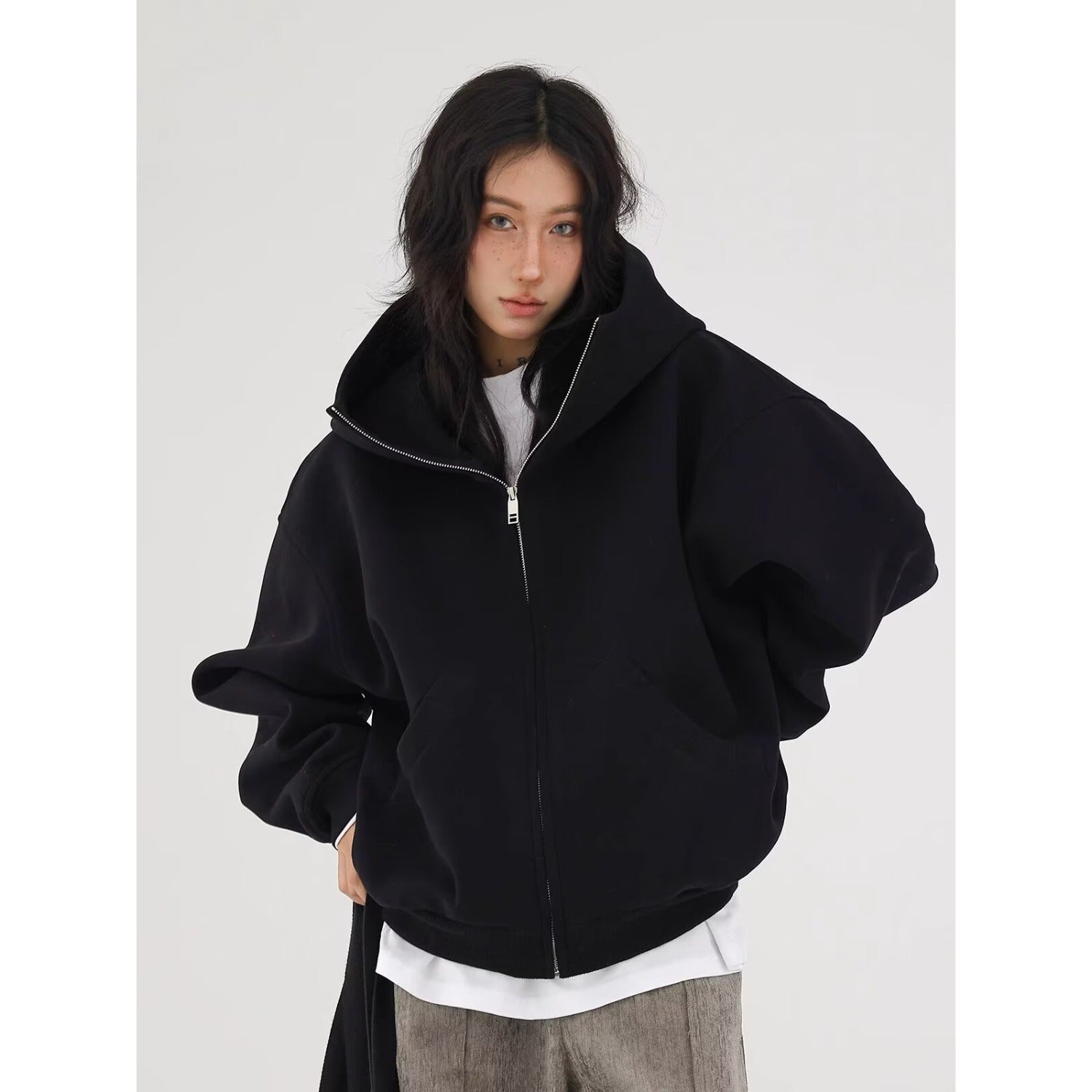 Sudadera Mono con cuello redondo para mujer