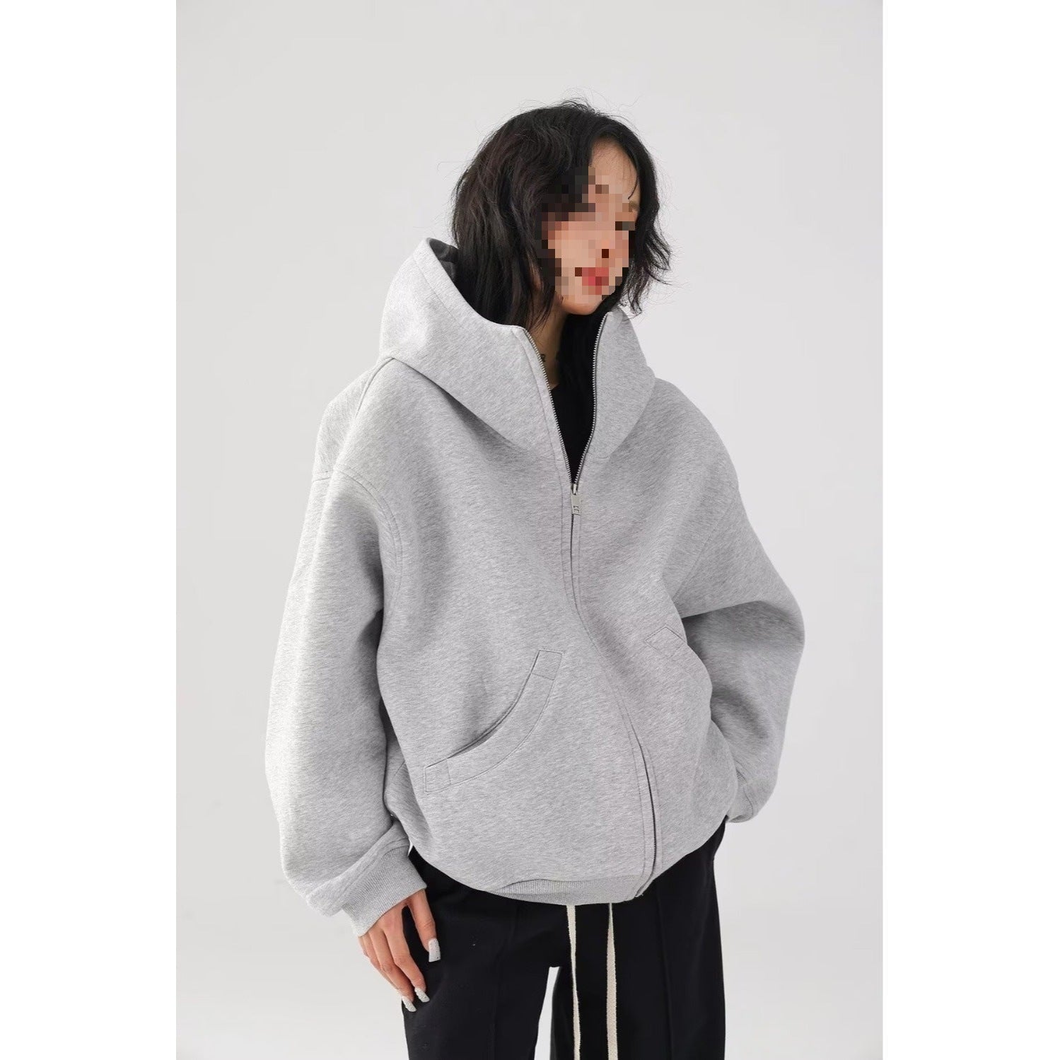 Sudadera Mono con cuello redondo para mujer